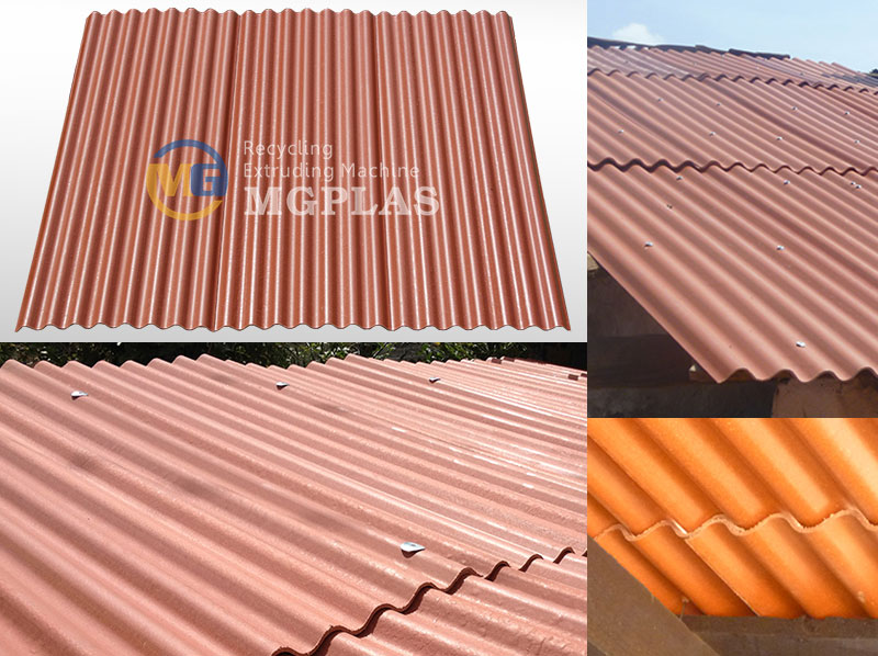 CE Approved WPC Profile Extrusion Mould For WPC Corrugated Roof Tile