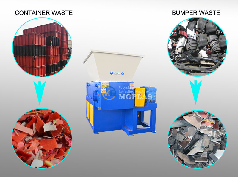 Coupler Type Single Shaft Shredder Machine