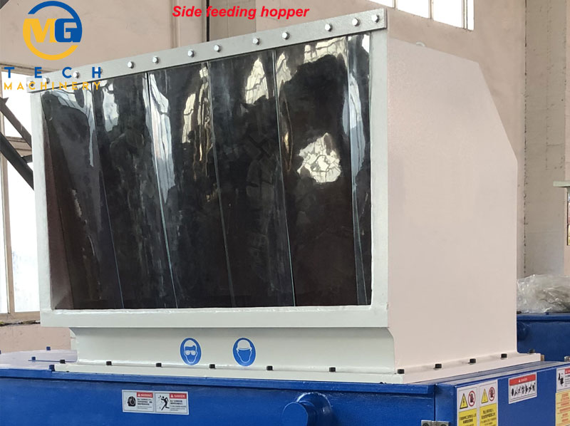 Coupler Type Single Shaft Shredder Machine For Recycling Shredding Large Thick Waste Plastic Lumps