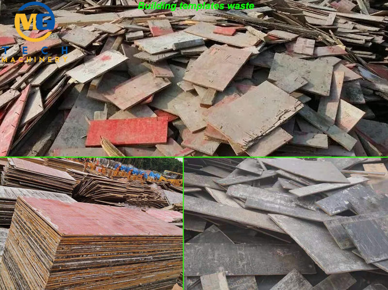 Wood Shredder Machine Shredding Recycling All Waste Wood Products