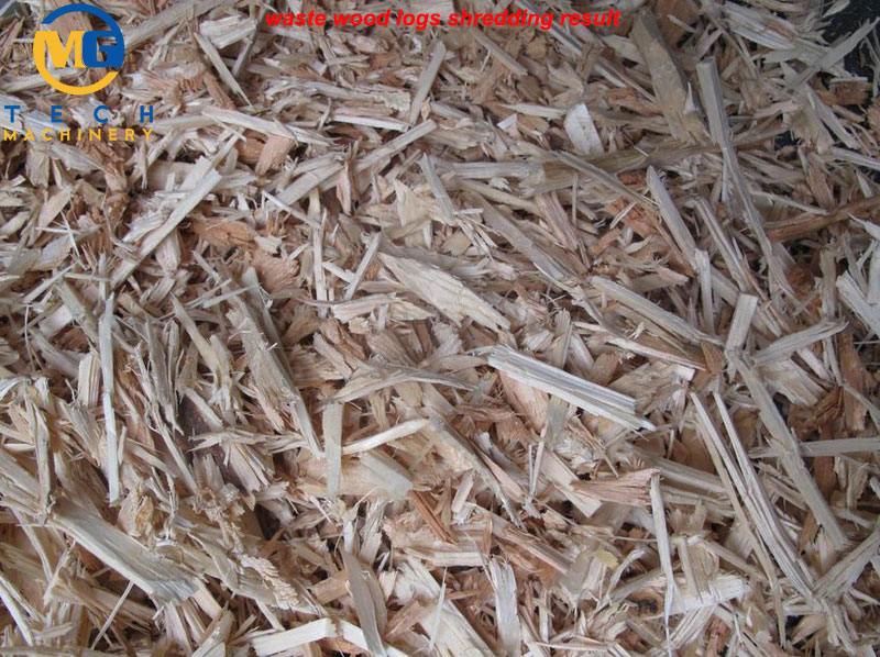 Wood Shredder Machine Shredding Recycling All Waste Wood Products