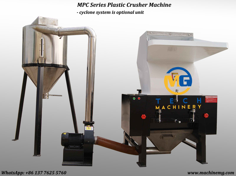 Economic Plastic Crusher Machine For Crushing Bottle Tank Scrap Film Faber