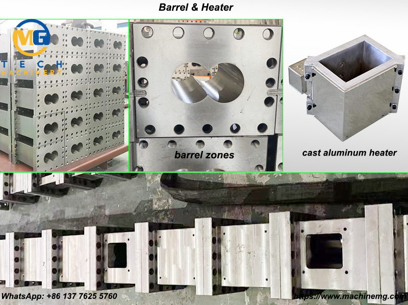 WPC Granulation Line With Parallel Twin Screw Etruder