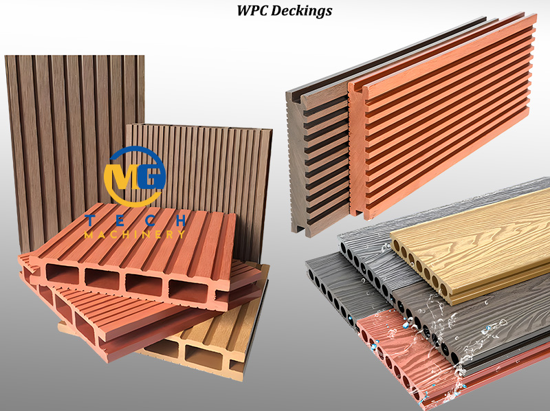 2024 New Design WPC Production Line For Wood Plastic Composite Profile