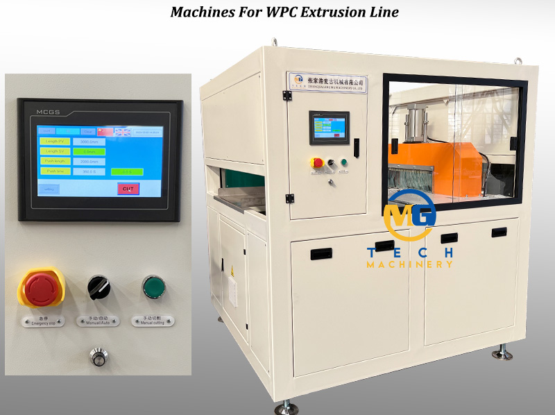 2024 New Design WPC Production Line For Wood Plastic Composite Profile