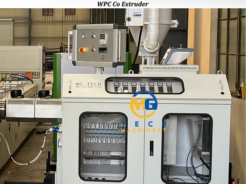 New Process WPC Extrusion Line For WPC WPC Co Extrusion Profiles