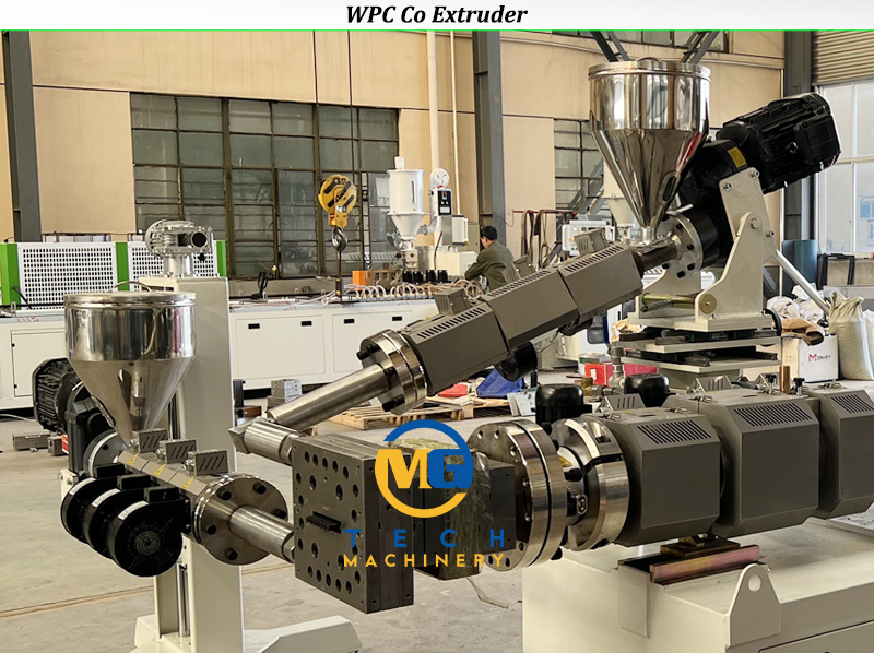 New Process WPC Extrusion Line For WPC WPC Co Extrusion Profiles