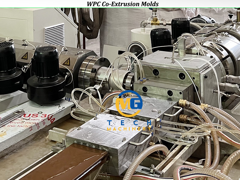 New Process WPC Extrusion Line For WPC WPC Co Extrusion Profiles