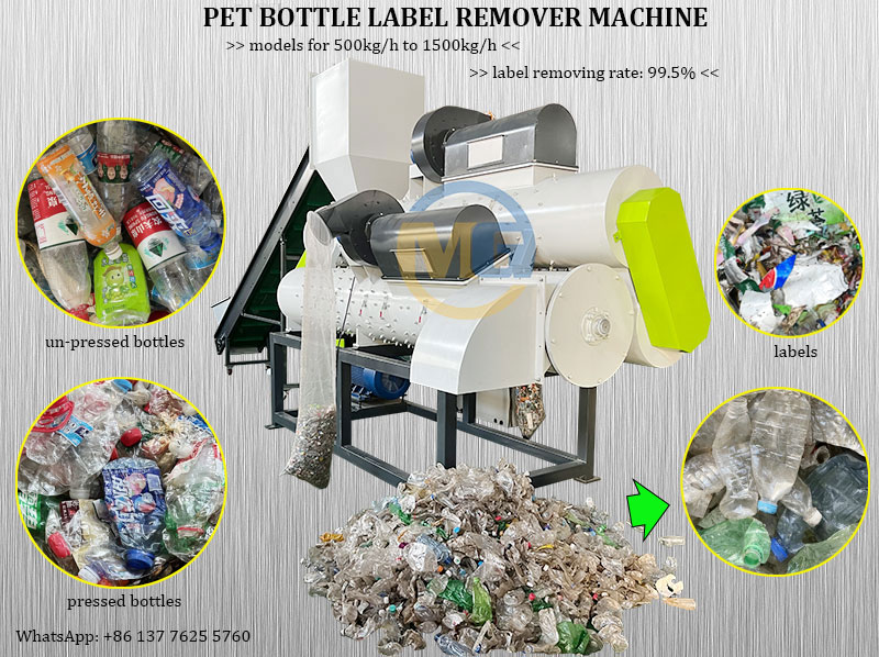 Plastic PET Bottle Recycling Washing Line