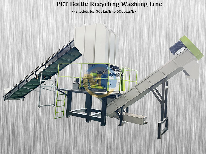 Plastic PET Bottle Recycling Washing Line