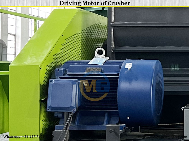 Heavy Plastic Crusher Machine Crushing Hard Plastic Waste Heavy Plastic Crusher Machine Crushing Hard Plastic Waste