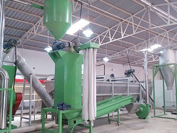 1000kg/h PET bottle washing line