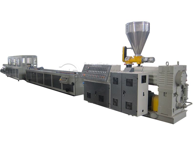 HDPE WPC Decking Production Line