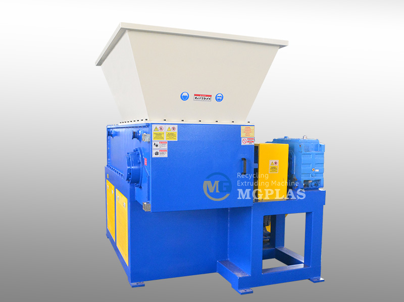 Single shaft with Coupler Plastic Recycling Shredder 