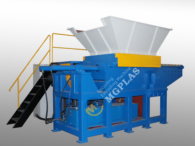 Large Capacity Single Shaft Industrial Shredder Machine