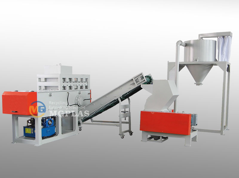 Plastic pipe Shredder Crusher Production Line