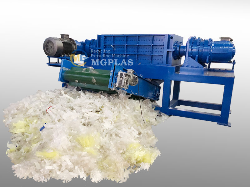 Hot Sale High Quality Plastic Film Double Shaft Shredder, Twin Shaft
