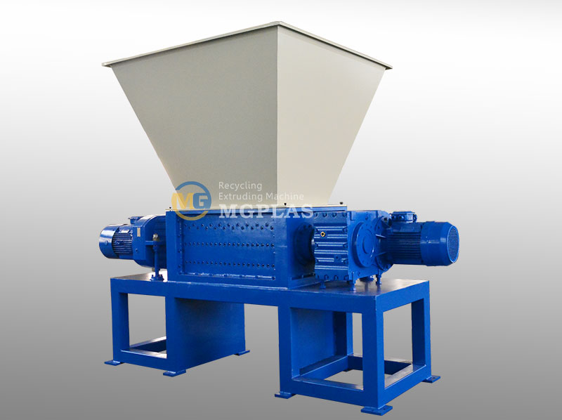 Plastic Film Twin Shaft Shredder Machine 