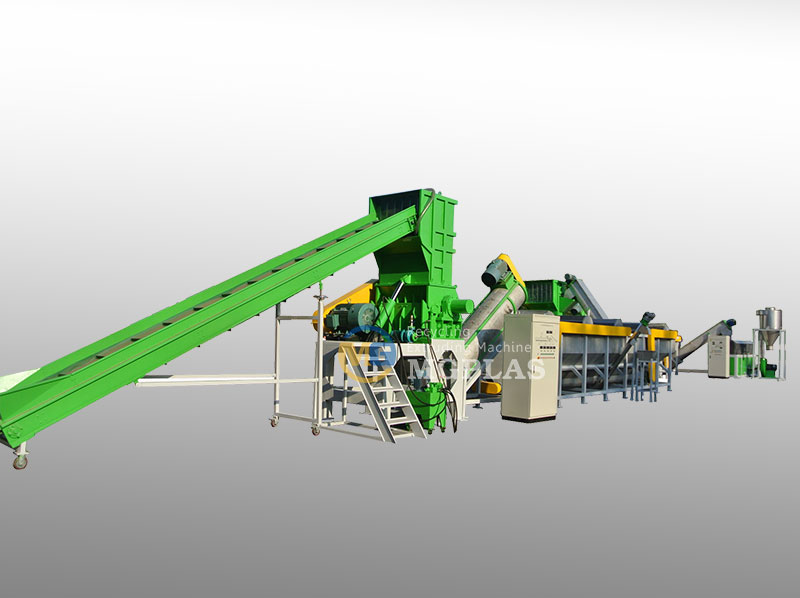 Large Capacity Plastic Film Washing Plant For Sale, Efficient Plastic