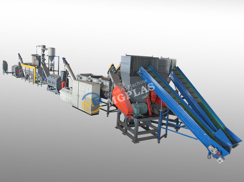 Large Capacity PET Bottle Washing Recycling Line