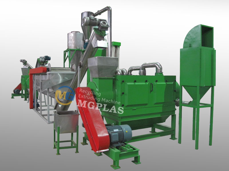 Hot Sale High Automation Pet Flakes Washing Plant 