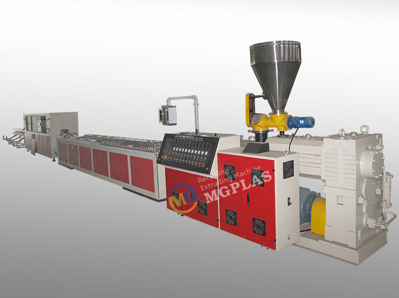 CE Approved Wood Plastic Composite WPC Production Line