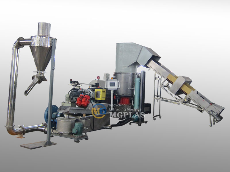 Zhangjiagang Good PP PE Film Plastic Pellet Making Machine