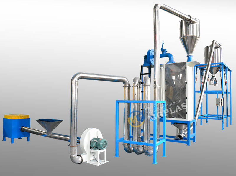 2019 New Design Plastic PET Bottle Recycling Machine At Factory Price