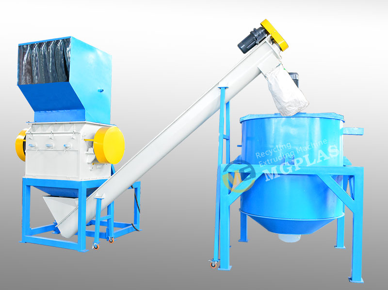 2019 New Design Plastic PET Bottle Recycling Machine At