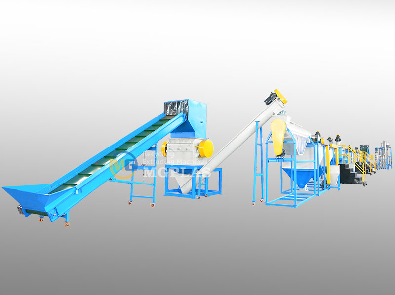 2019 New Design Plastic PET Bottle Recycling Machine