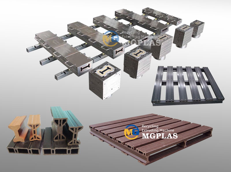 Professional Wood Plastic Composite WPC Pallet Profile Mould