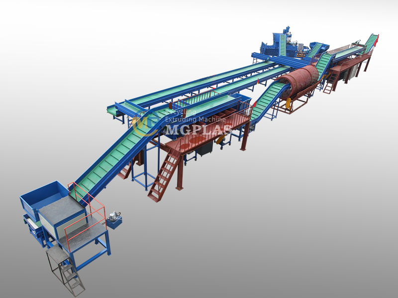 Municipal Solid Waste Sorting Line