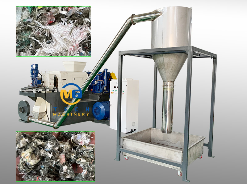 Plastic Squeezer Machine For PP Woven Bag Jumbo Bag Materials