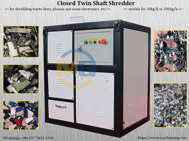 Hard Drive Shredder: Destroys Data Storage Media and E-waste for 100% Security